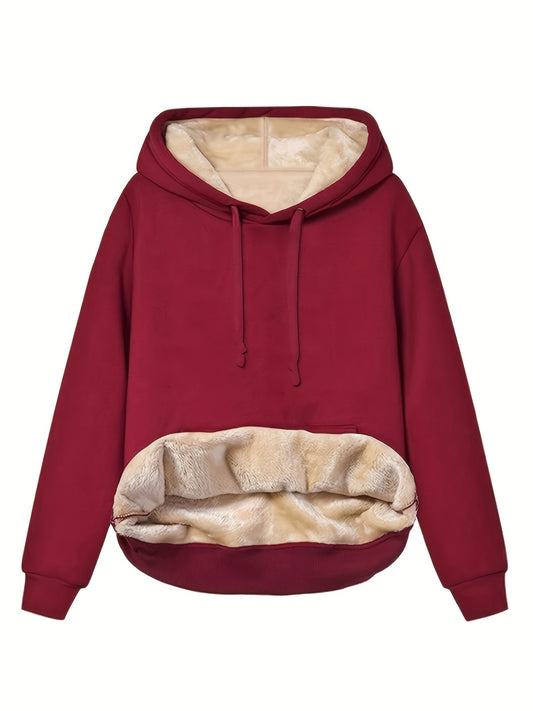 Moletom Forrado Fleece Ultra Quente – Conforto Máximo para o Inverno